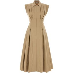 Philosophy di Lorenzo Serafini, Dames, Jurken, Beige, Maat: XS
