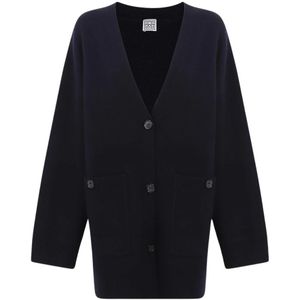 TotêMe, Dames, Truien, Blauw, Maat: S Wol,