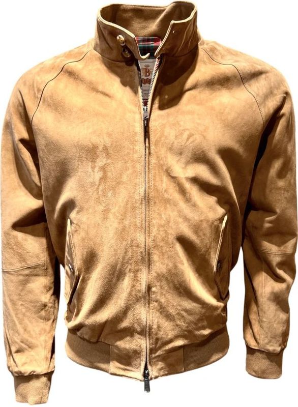 Baracuta - G9 Harrington - Velours Jack - Bruin