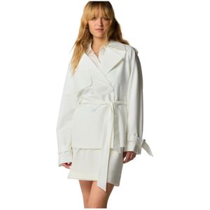 Kocca, Dames, Mantels, Wit, Maat: L