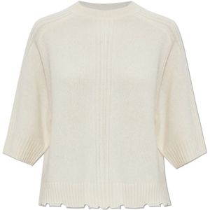 AllSaints, Dames, Truien, Beige, Maat: S Wol,