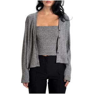 Guaja., Dames, Truien, Grijs, Maat: XS