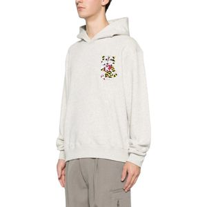 Kenzo, Heren, Sweatshirts & Hoodies, Grijs, Maat: 2XL