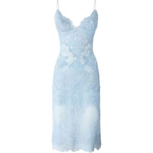 Ermanno Scervino, Dames, Jurken, Blauw, Maat: M Katoen,