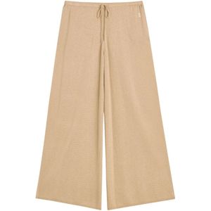 By Malene Birger, Dames, Broeken, Beige, Maat: M Zijde,