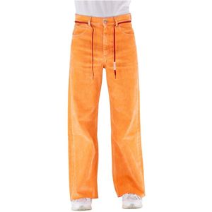 Marni, Heren, Jeans, Oranje, Maat: W31 Katoen,