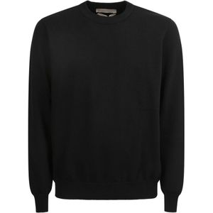 Original Vintage, Heren, Truien, Zwart, Maat: M Wol,