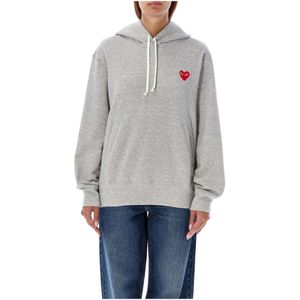 Comme des Garçons, Dames, Sweatshirts & Hoodies, Grijs, Maat: M Katoen,