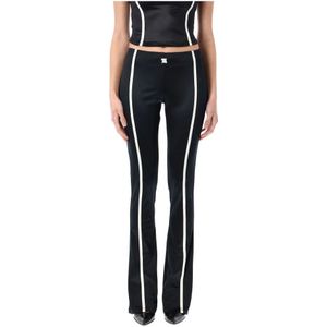 Misbhv, Dames, Broeken, Zwart, Maat: L Katoen,