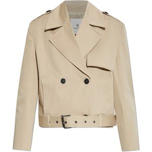 Anine Bing, Dames, Jassen, Beige, Maat: S Katoen,