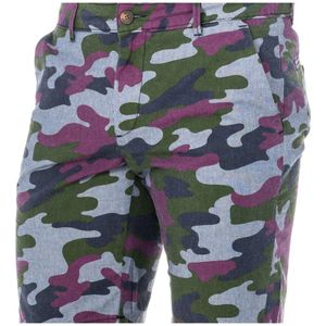 La Martina - Camouflage Bermuda Shorts - Veelkleurig - Katoen