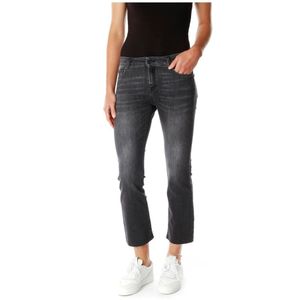 Replay, Dames, Jeans, Grijs, Maat: W24 L26 Katoen,
