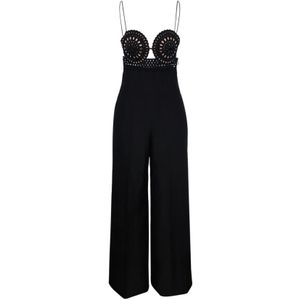 Stella McCartney, Dames, Jumpsuits & Playsuits, Zwart, Maat: 2XS