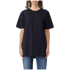 Dondup, Dames, Tops, Blauw, Maat: S