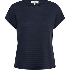 &Co Woman, Dames, Tops, Blauw, Maat: 2XL Viscose,