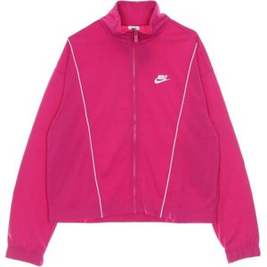 Nike Actief Roze/Wit Trainingspak Set Vrouwen , Pink , Dames , Maat: M