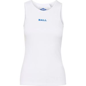 Ball, Dames, Tops, Wit, Maat: 2XL Katoen,