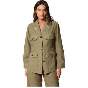 Mason's, Dames, Jassen, Groen, Maat: S Katoen,