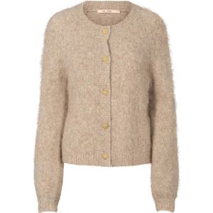 RUE de Femme, Dames, Truien, Beige, Maat: XS Nylon,