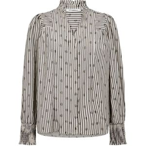 Co'Couture, Dames, Blouses & Shirts, Veelkleurig, Maat: XS Katoen,