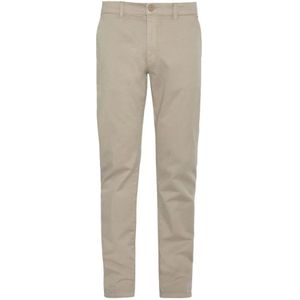 Schott Nyc, Heren, Broeken, Beige, Maat: W31 Katoen,