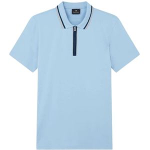 Paul Smith, Heren, Tops, Blauw, Maat: L Katoen,