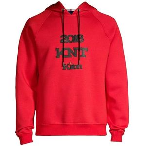 Kiton, Heren, Sweatshirts & Hoodies, Rood, Maat: XS Viscose,