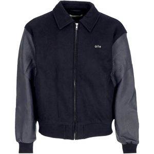 Arte Antwerp, Heren, Jassen, Blauw, Maat: L Wol,