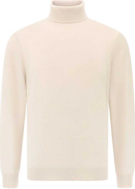 Boggi Milano, Heren, Truien, Beige, Maat: S Kasjmier,