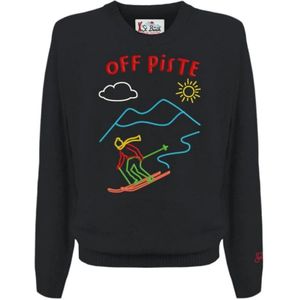 MC2 Saint Barth, Heren, Truien, Zwart, Maat: 2XL Wol,