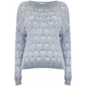 Kocca, Dames, Truien, Blauw, Maat: S