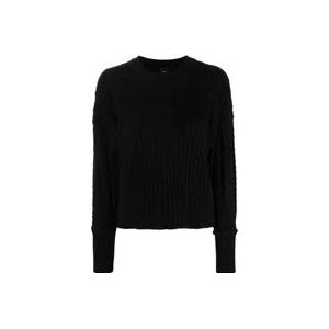 Pinko Sweatshirts , Black , Dames , Maat: XS