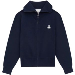 Marant étoile, Dames, Sweatshirts & Hoodies, Blauw, Maat: S