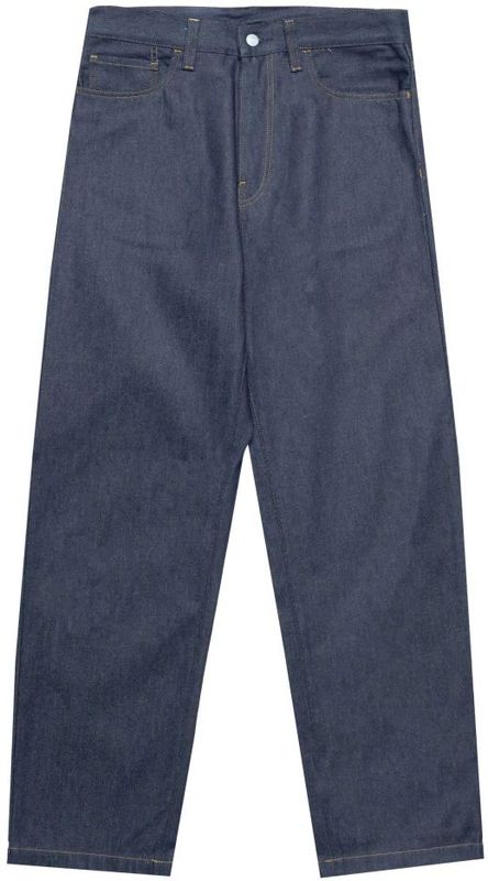 Carhartt Wip - Jeans - Donkerblauw - Heren - Contraststiksels