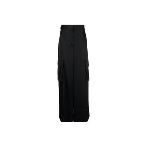 Versace Zwarte broek , Black , Dames , Maat: S