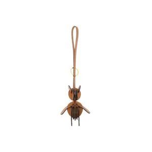 Burberry Luxe Marron Puzzel Sleutelhanger , Brown , Dames , Maat: ONE Size