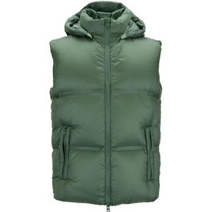 Herno, Heren, Jassen, Groen, Maat: L Polyamide,