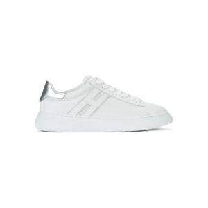 Hogan Witte Leren Sportschoenen , White , Dames , Maat: 35 1/2 EU