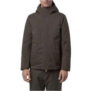 K-Way, Heren, Jassen, Bruin, Maat: M Poliester,