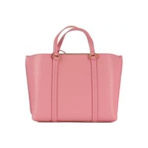 Pinko Stijlvolle Roze Tassen Collectie , Pink , Dames , Maat: ONE Size
