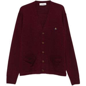 Vivienne Westwood, Heren, Truien, Rood, Maat: M Katoen,