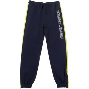 Tommy Hilfiger, Dames, Broeken, Blauw, Maat: S Katoen,