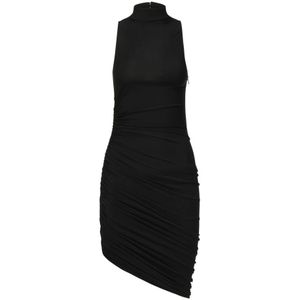 Jacquemus, Dames, Jurken, Zwart, Maat: XS Jersey,