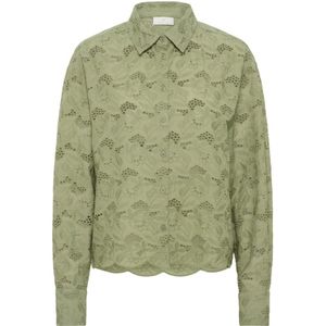 KAFFE - Tura - Damesblouse - Lange Mouwen