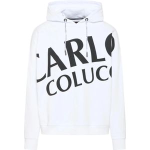 Carlo Colucci - Davoodi Oversized Hoodie - Wit - Heren - Katoen