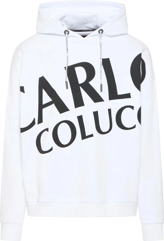 Carlo Colucci - Davoodi Oversized Hoodie - Wit - Heren - Katoen