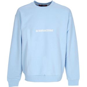 Acupuncture, Heren, Sweatshirts & Hoodies, Blauw, Maat: XL Katoen,