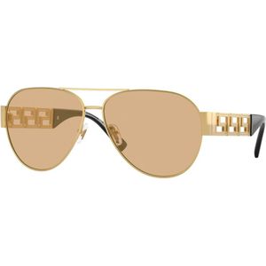 Versace, Heren, Accessoires, Geel, Maat: 61 MM