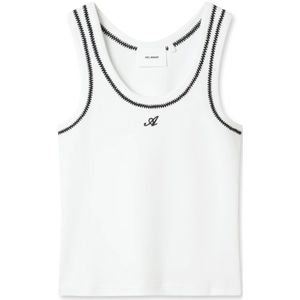 Axel Arigato, Dames, Tops, Wit, Maat: S Katoen,