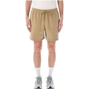 Nike, Heren, Korte broeken, Beige, Maat: S Katoen,